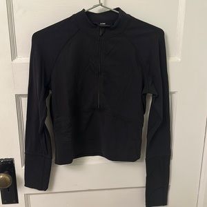 lululemon cropped quarter zip